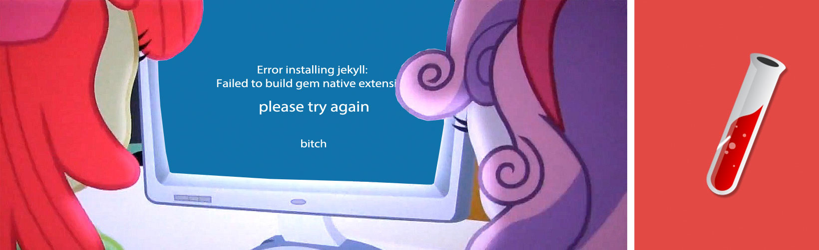 Error installing jekyll: Failed to build gem native extension